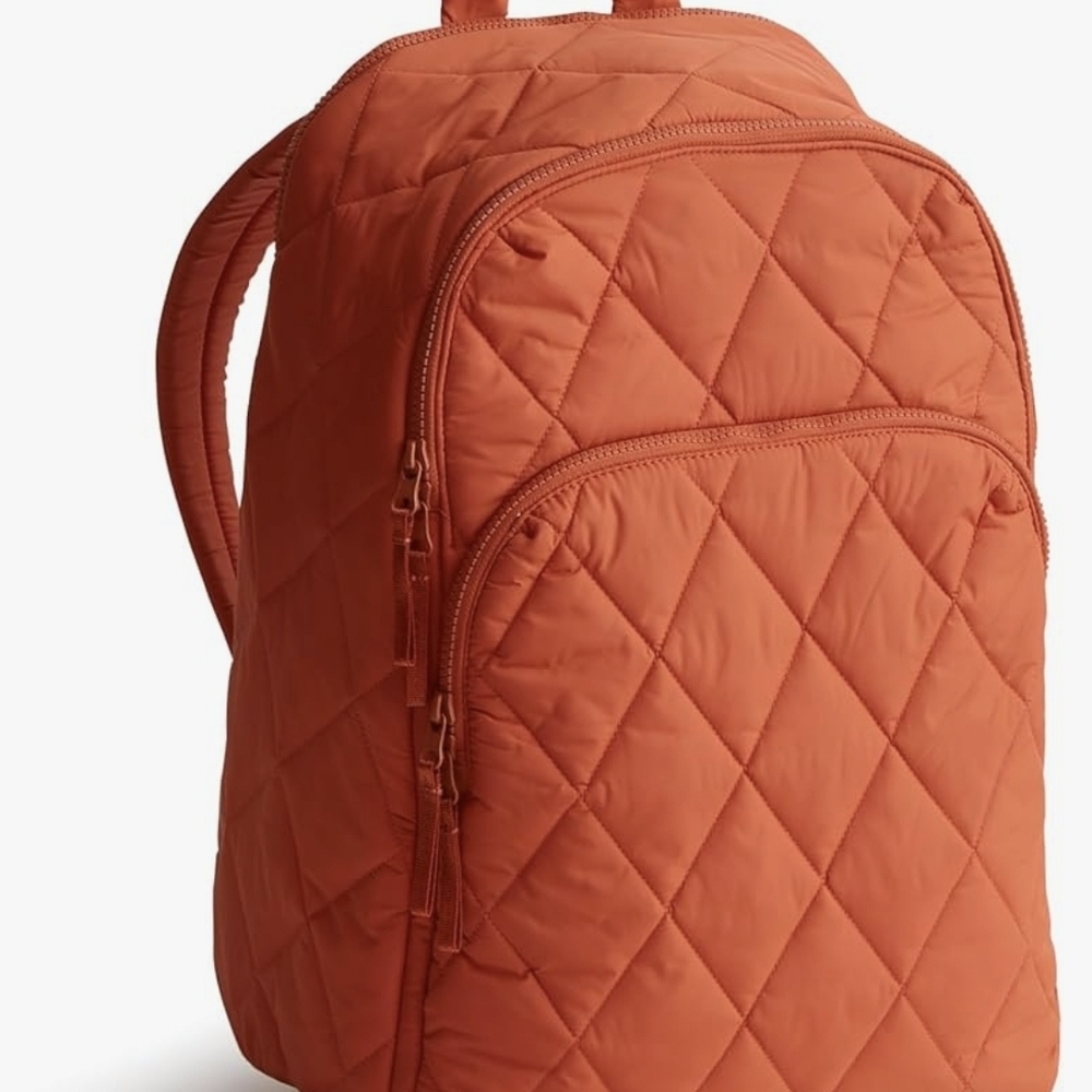 Vera Bradley Women's Featherweight Westover Hybrid Backpack, Potter's Clay, One